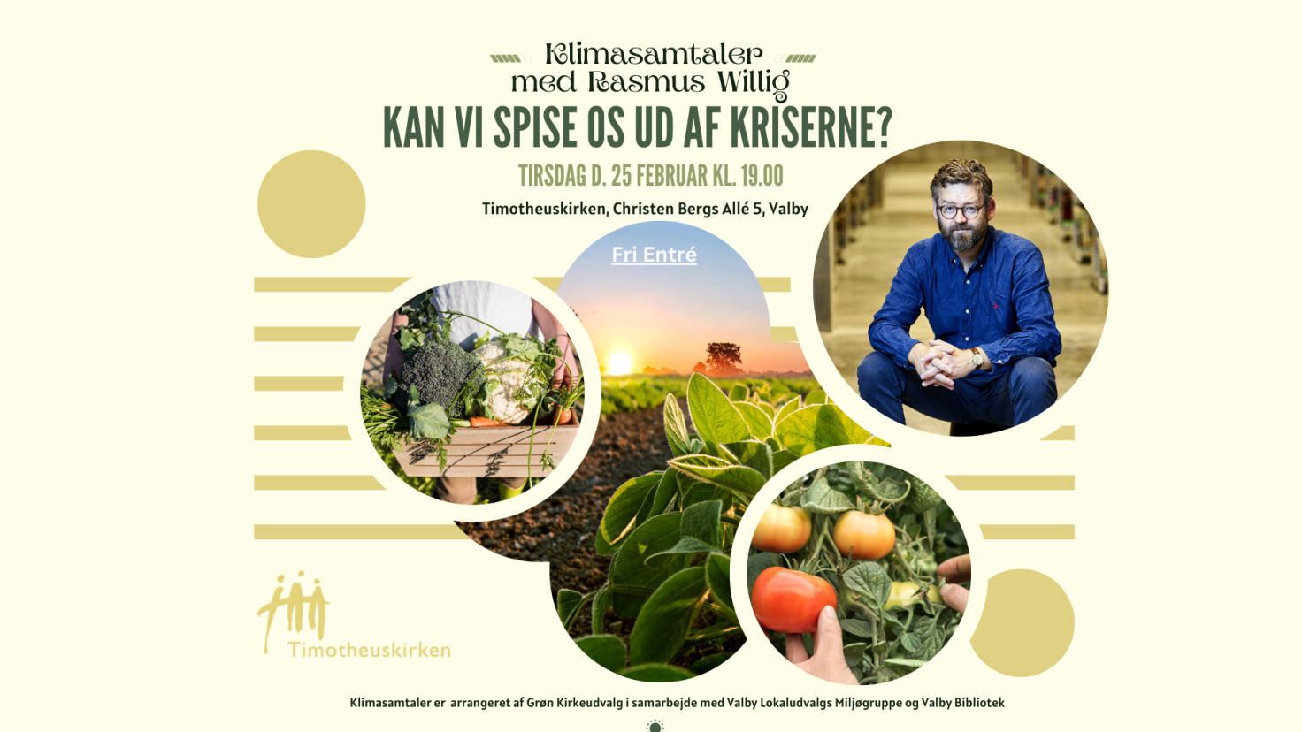 Kan vi spise os ud af krisen? Klimasamtaler med Rasmus Willig